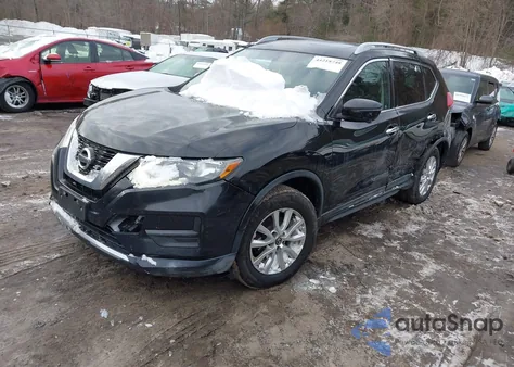 2017 Nissan Rogue Sv z USA, uszkodzony, nr VIN 5N1AT2MV4HC761052